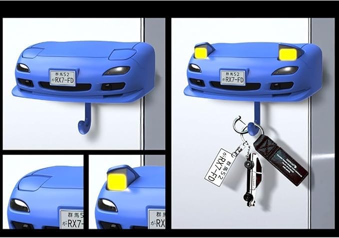 Amazon.com: Initial D AE86 MX5 Miata RX7 Key Holder JDM Key Hooks